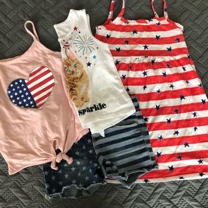 Girls 4th of July Bundle